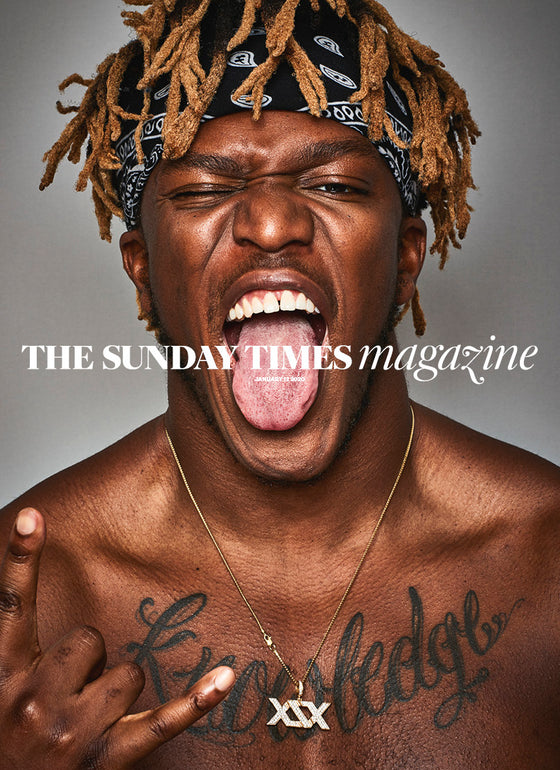 SUNDAY TIMES magazine 12th January 2020 KSI COVER FEATURE - Lee Pace