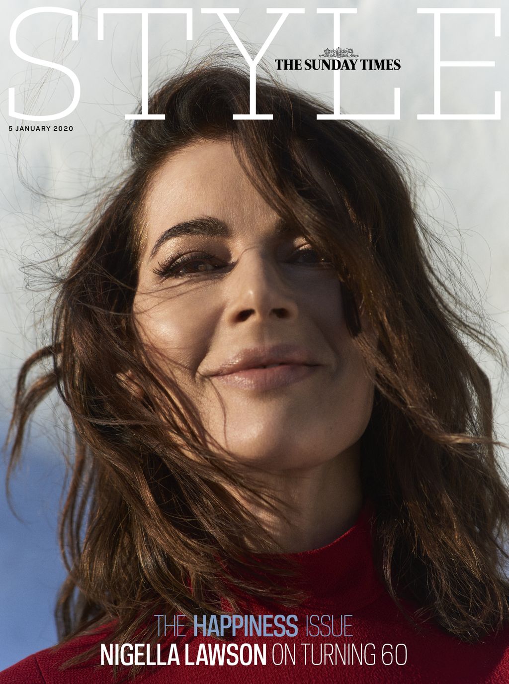 NIGELLA LAWSON UK COVER UK STYLE Magazine January 2020 NEW