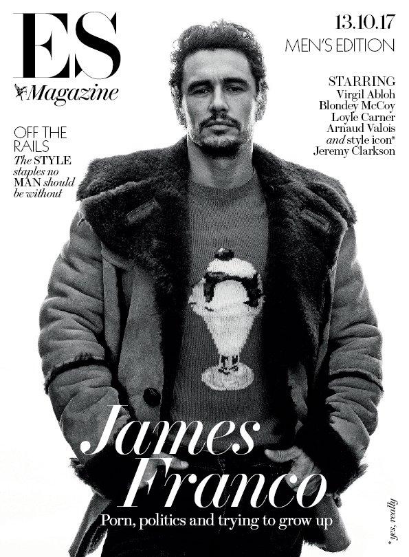 London ES Magazine 13th October 2017 James Franco UK Cover Interview