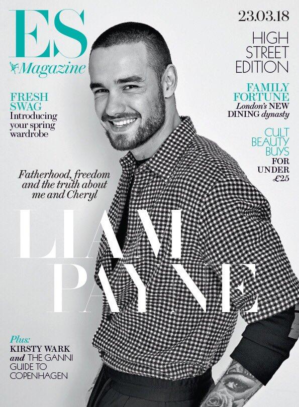 UK ES Magazine March 2018: LIAM PAYNE COVER Interview One Direction
