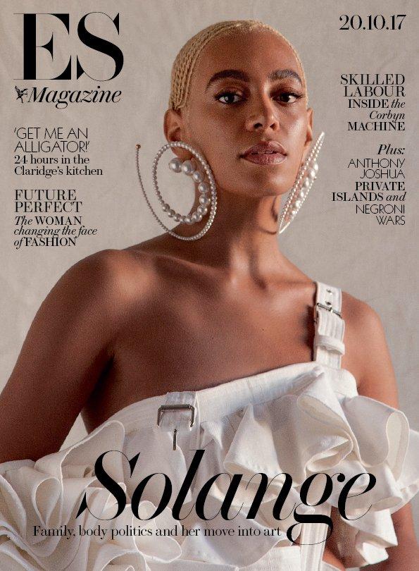 London ES Magazine 20 October 2017 Solange Jeremy Corbyn