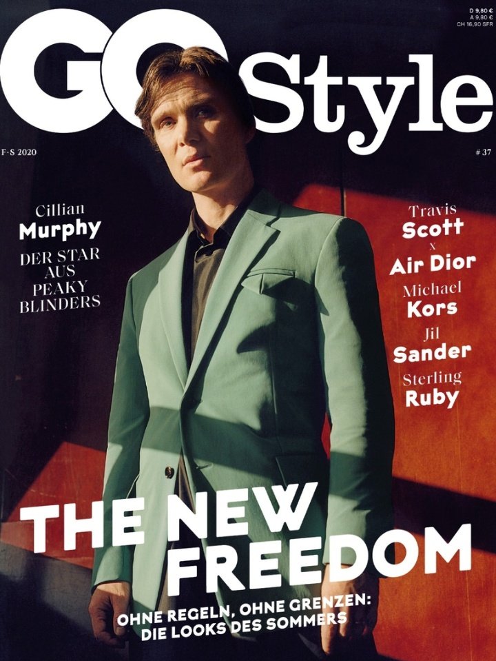 GQ Style Germany Magazine #37 Cillian Murphy Cover