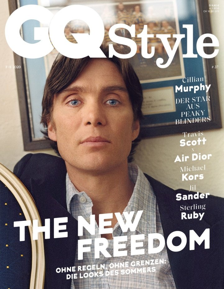 GQ Style Germany Magazine #37 Cillian Murphy Cover