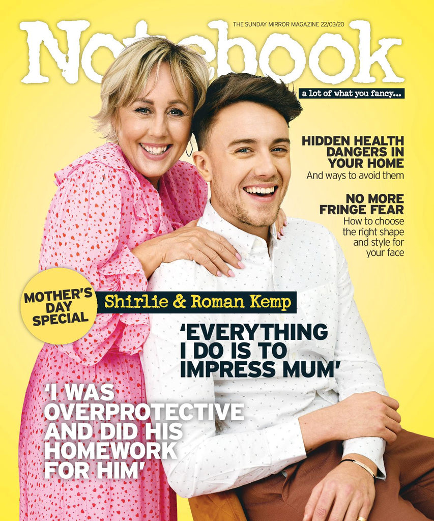NOTEBOOK Magazine March 2020: SHIRLIE & ROMAN KEMP COVER FEATURE Martin Kemp