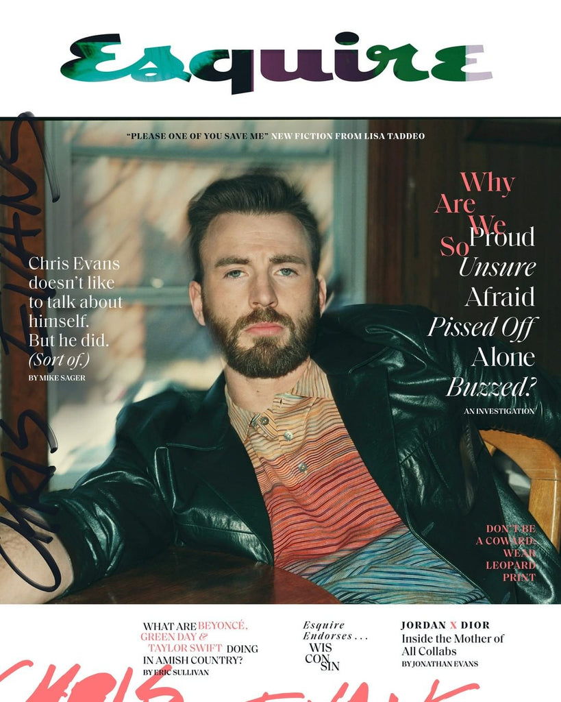 US Esquire Magazine April 2020: Chris Evans Cover