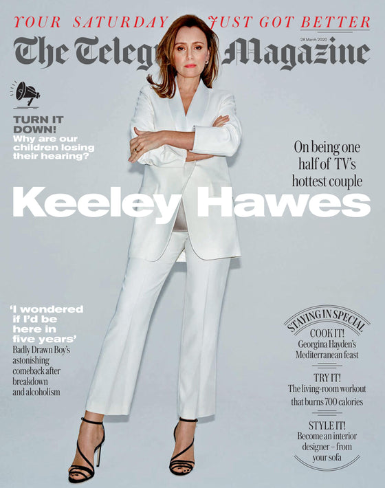 UK Telegraph Magazine 28 March 2020: Keeley Hawes Cover (Matthew MacFadyen)