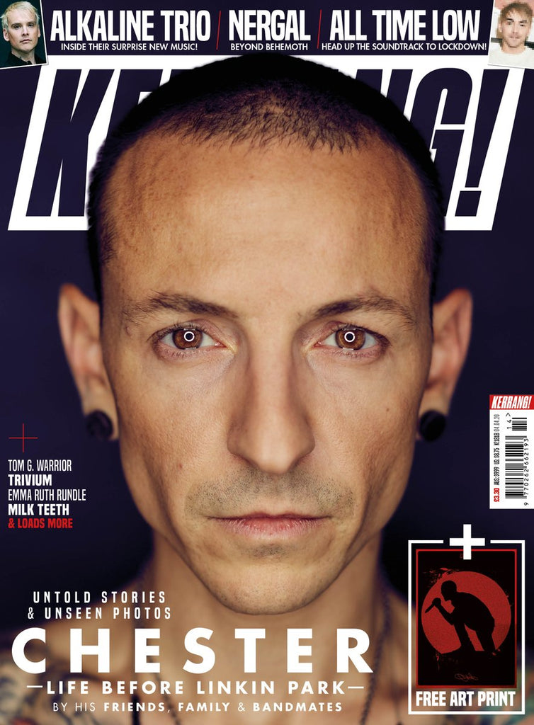 UK Kerrang! Magazine April 2020: Chester Bennington (Linkin Park) & Art Print