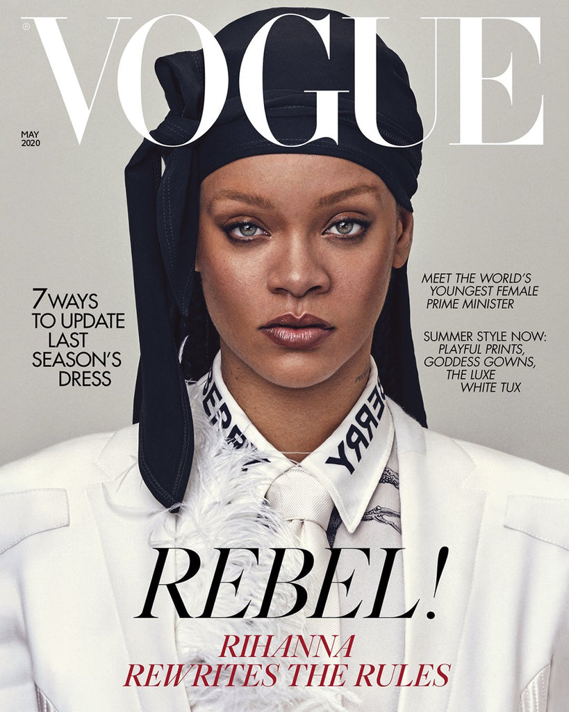 RIHANNA - VOGUE MAGAZINE UK MAY 2020 BRITISH EDITION NEW