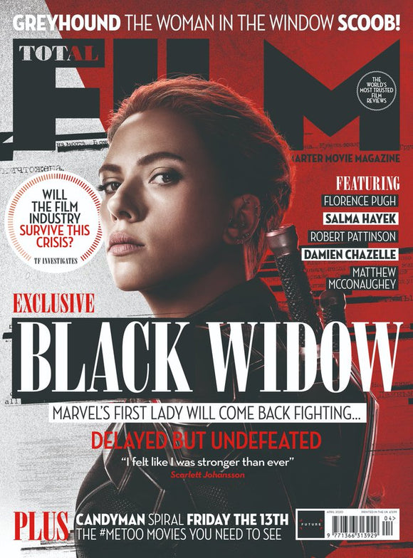 UK Total Film Magazine April 2020: Black Widow Robert Pattinson