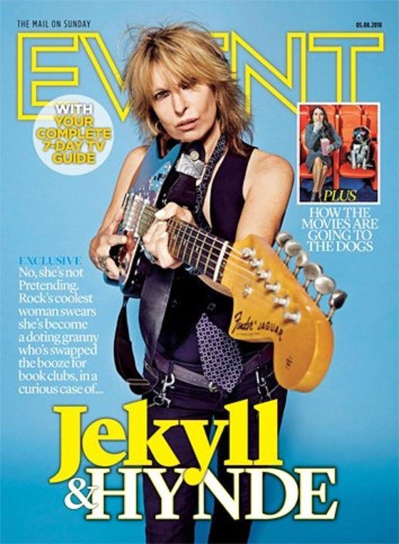 UK EVENT Magazine 08/2018: CHRISSIE HYNDE The Pretenders JIMMY PAGE Led Zeppelin