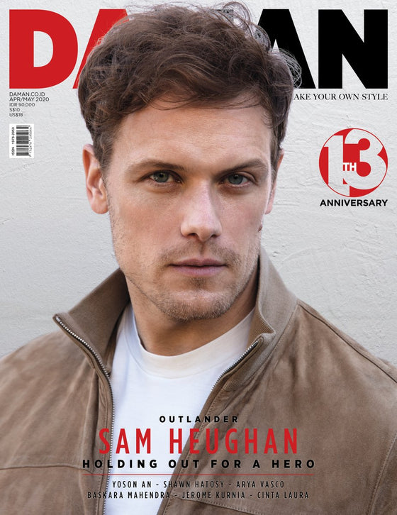 DA MAN Magazine April/May 2020: Sam Heughan
