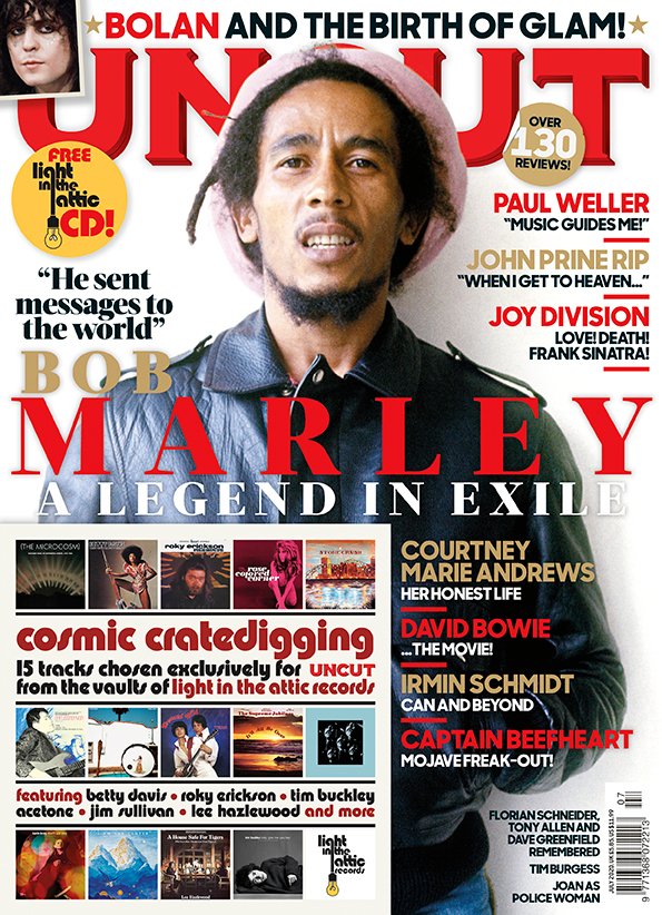 UK Uncut Magazine July 2020: BOB MARLEY Paul Weller Joy Division David Bowie