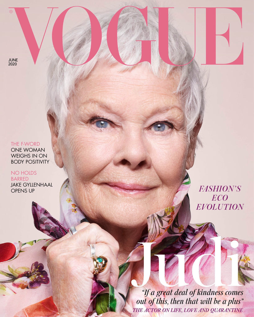 JUDI DENCH - VOGUE MAGAZINE UK JUNE 2020 BRITISH EDITION NEW