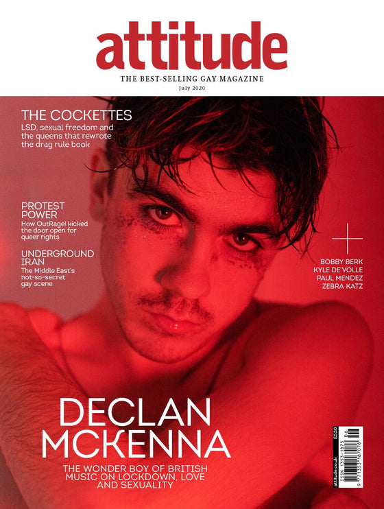 UK Attitude Magazine July 2020 DECLAN MCKENNA COVER FEATURE