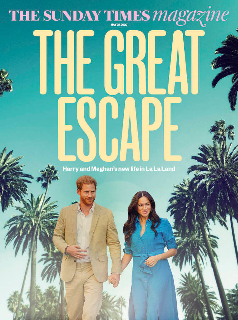 UK SUNDAY TIMES Magazine May 2020: MEGHAN MARKLE PRINCE HARRY COVER FEATURE