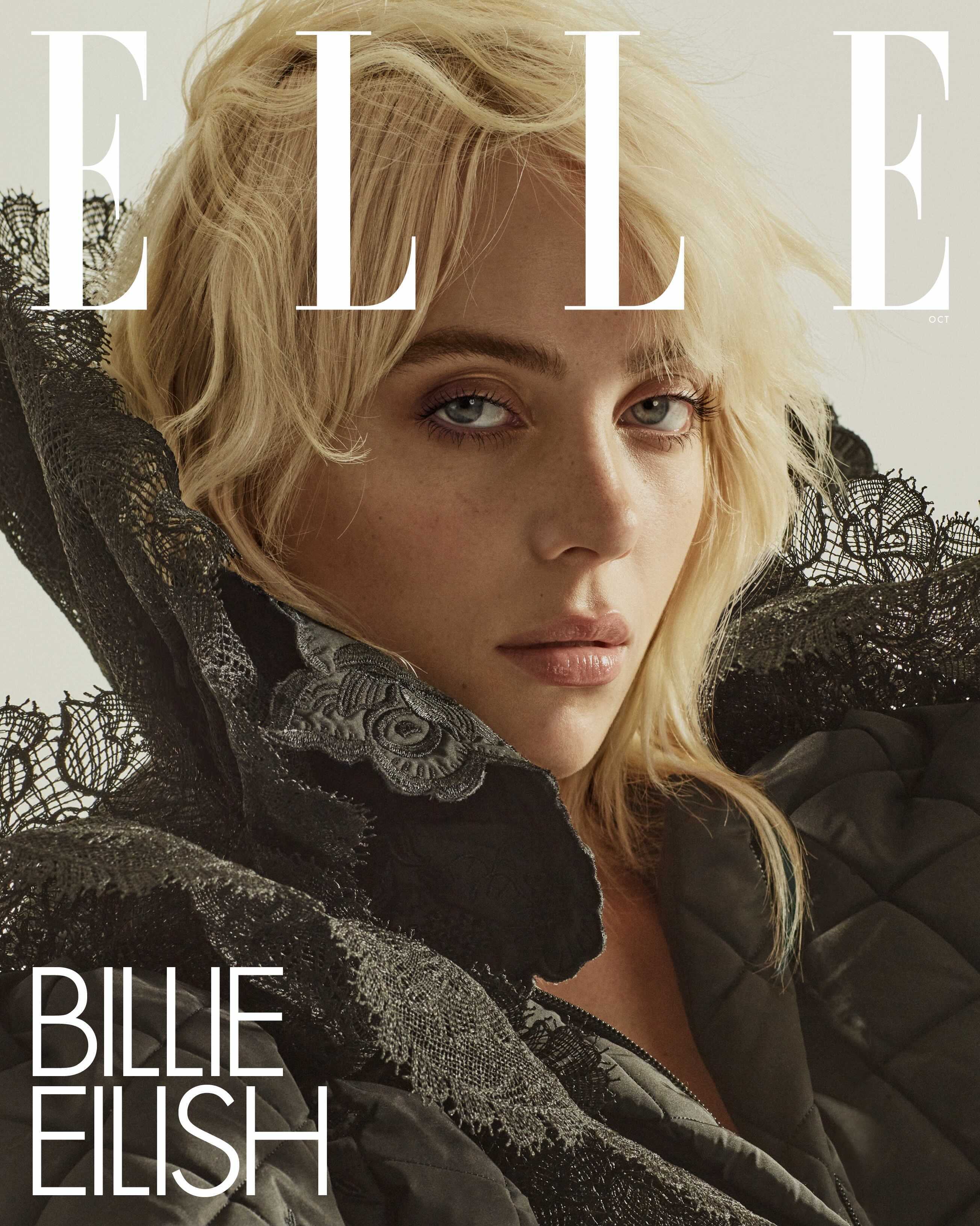 ELLE October 2021 Billie Eilish Cover - YourCelebrityMagazines