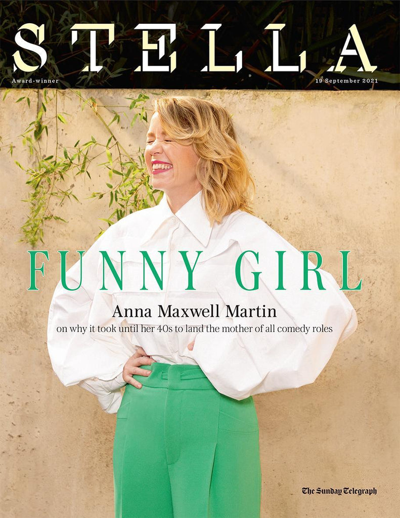 UK STELLA Magazine Sept 2021: ANNA MAXWELL MARTIN COVER FEATURE James Bond
