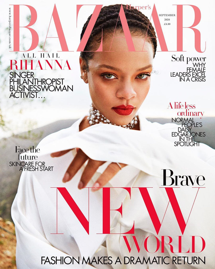 RIHANNA - HARPER'S BAZAAR MAGAZINE UK SEPTEMBER 2020 BRITISH EDITION NEW