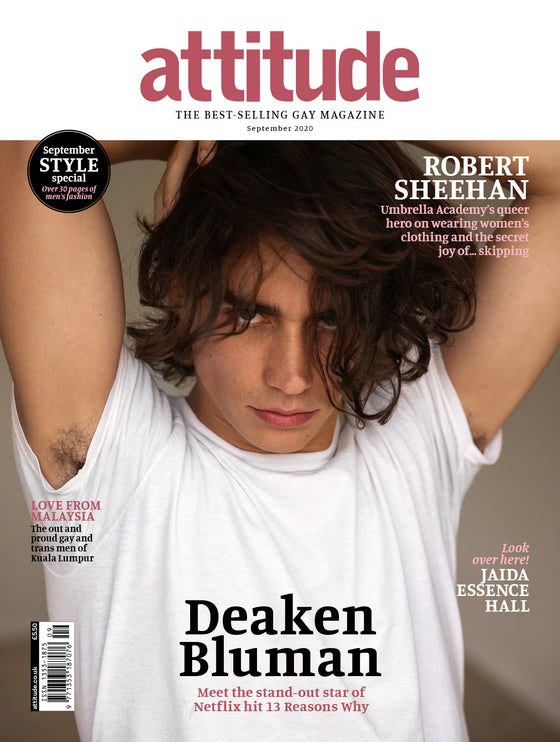 UK Attitude Magazine September 2020 DEAKEN BLUMAN 13 REASONS WHY COVER FEATURE