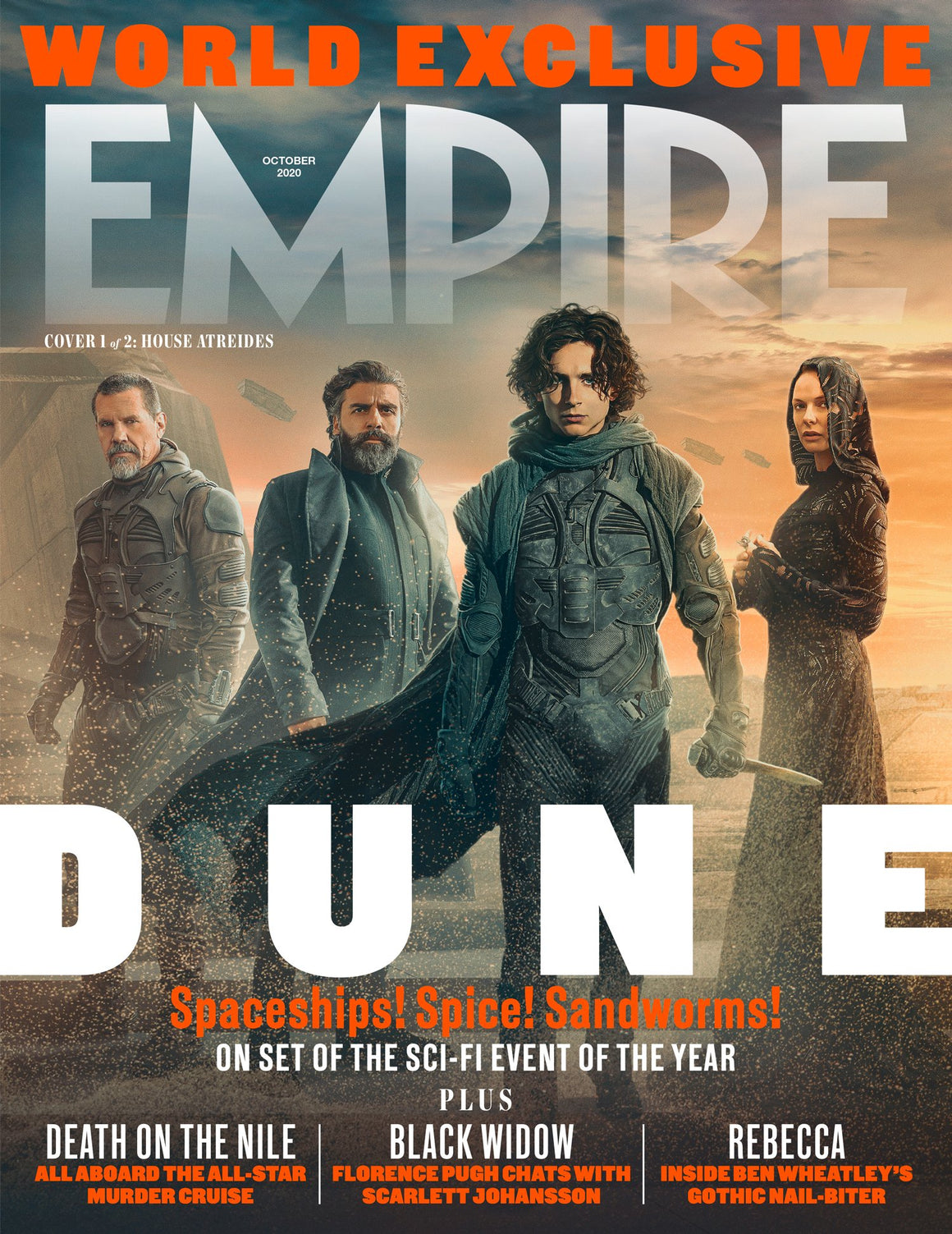 UK Empire Magazine October 2020 Dune Timothee Chalamet Exclusive