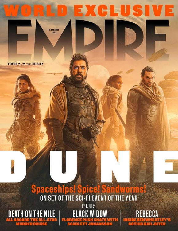 UK Empire Magazine October 2020 Dune Exclusive Timothee Chalamet Jason Momoa