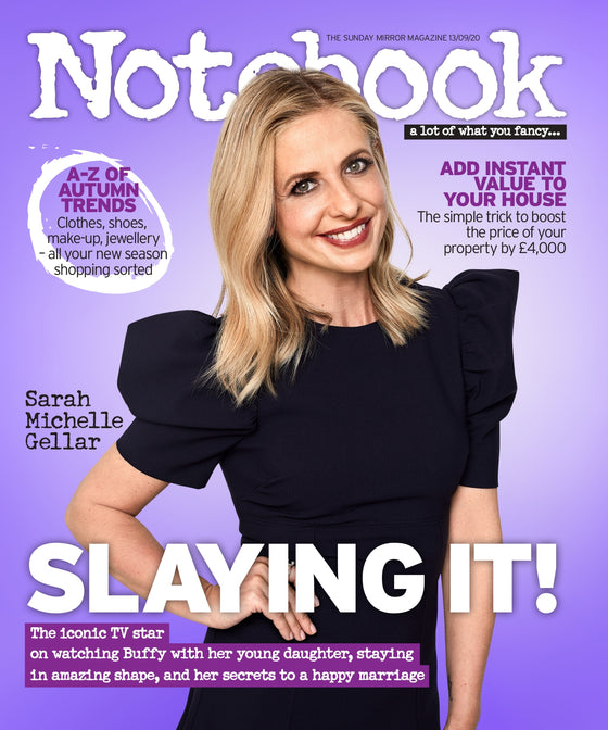 UK Notebook Magazine Sept 2020: SARAH MICHELLE GELLAR Buffy The Vampire Slayer