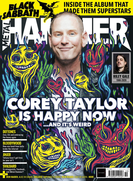 METAL HAMMER Magazine October 2020: SLIPKNOT COREY TAYLOR DEFTONES RILEY GALE