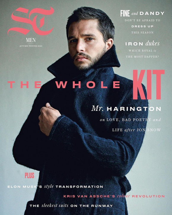 ST Men Magazine A/W 2020 Kit Harington Cover Story