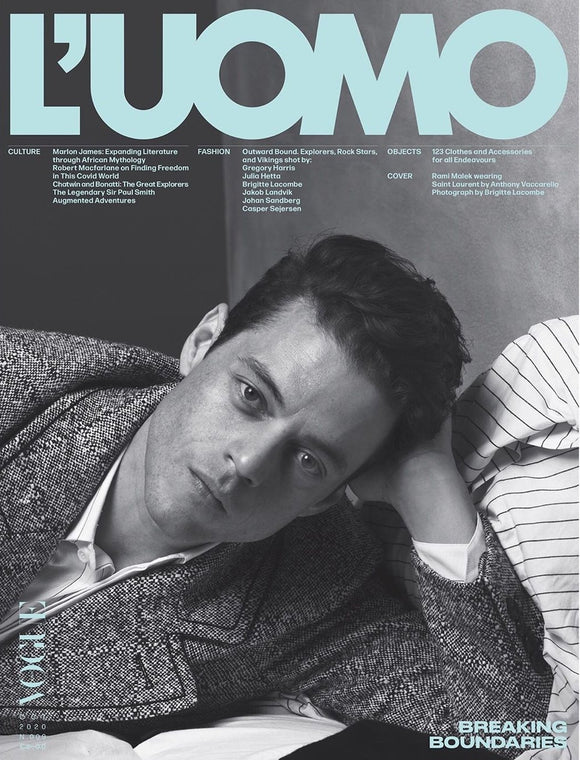 Rami Malek for L'Uomo Vogue - October 2020