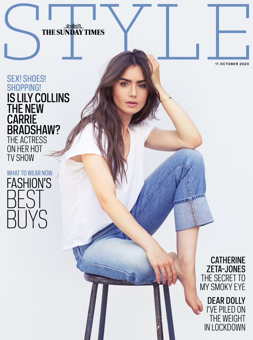UK STYLE Magazine October 2020: LILY COLLINS COVER FEATURE