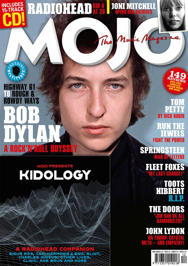 Mojo Magazine 325 December 2020 Bob Dylan Tom Petty Bruce Springsteen & Free CD