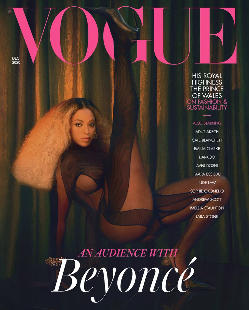 BEYONCE KNOWLES - VOGUE MAGAZINE UK DECEMBER 2020 BRITISH EDITION #3