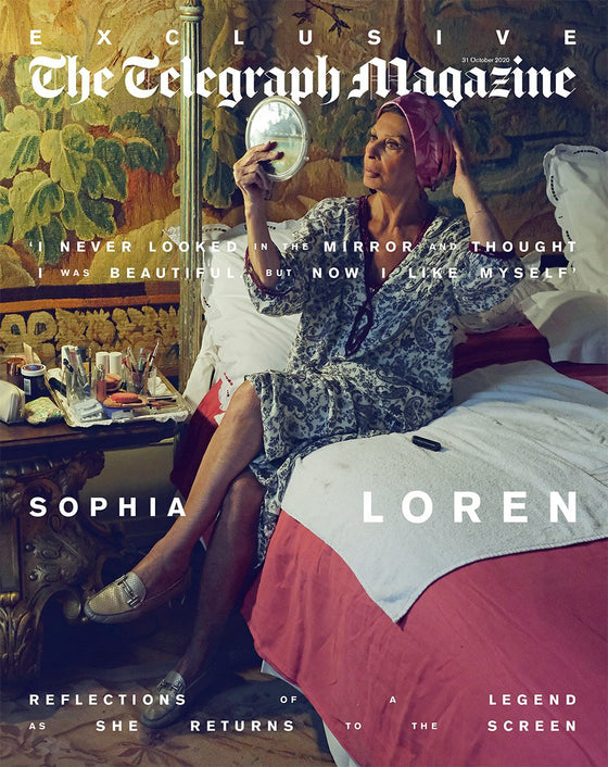 UK Telegraph Magazine October 2020: SOPHIA LOREN COVER & FEATURE