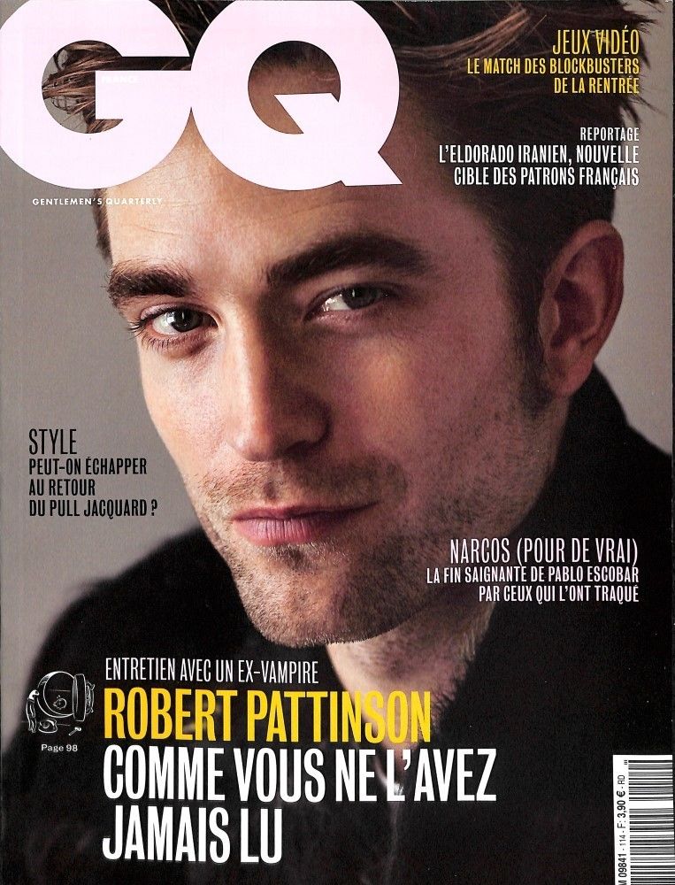 French GQ Magazine 114 2017 Robert Pattinson UK Cover Story Interview