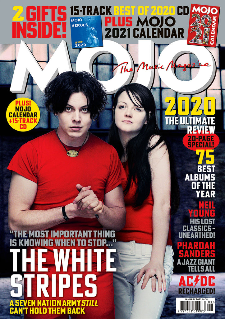 UK Mojo Magazine January 2021: JACK WHITE THE WHITE STRIPES WORLD EXCLUSIVE