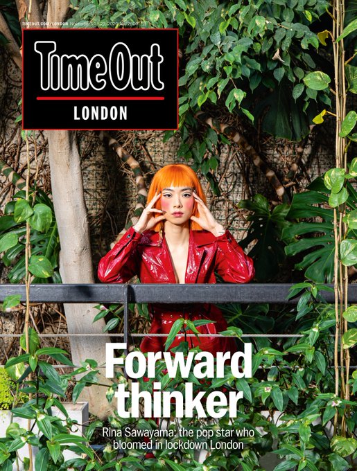 Time Out London Magazine November 2020: Rina Sawayama
