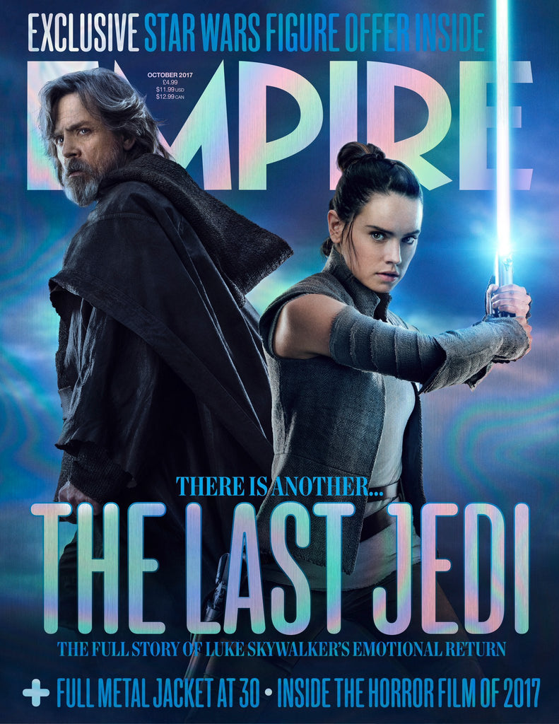 Empire Magazine October 2017 Star Wars: The Last Jedi Daisy Ridley & Mark Hamill