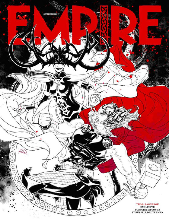 Empire Magazine September 2017 Thor Ragnarok Limited Edition Subscriber Cover