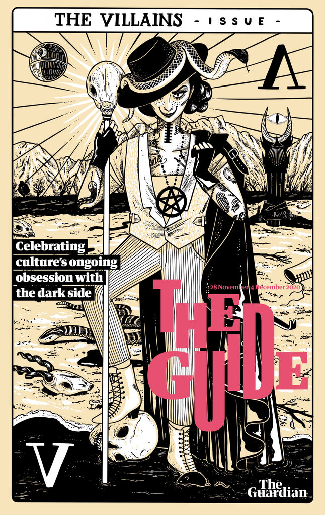 GUIDE magazine November 2020: THE VILLAINS ISSUE Alan Rickman Heath Ledger