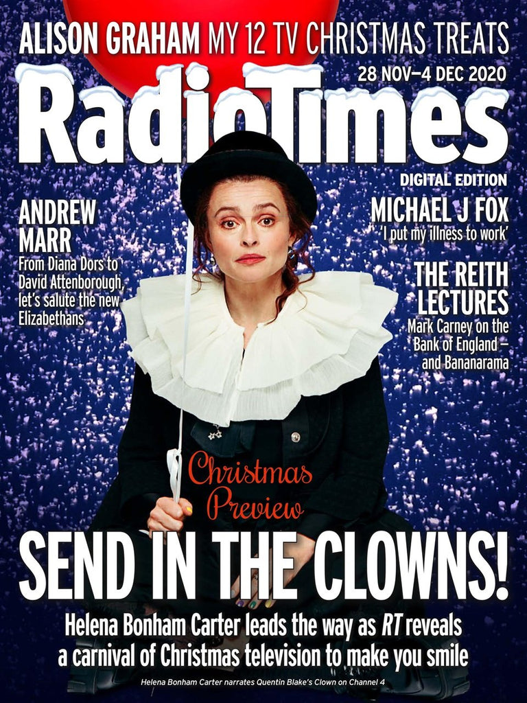 UK Radio Times Magazine 28 Nov 2020: HELENA BONHAM CARTER COVER FEATURE