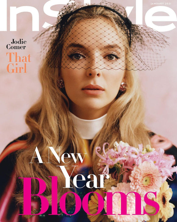 Instyle Us Magazine January 2021 Jodie Comer Cover