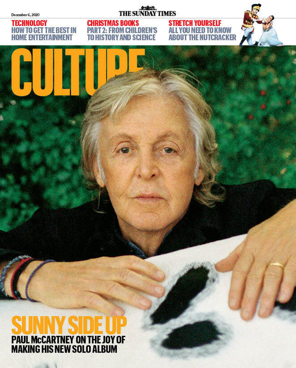 CULTURE magazine 6th December 2020 Sir Paul McCartney cover and interview