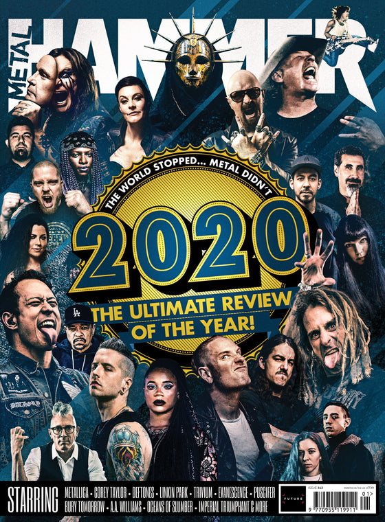 UK Metal Hammer Magazine Jan 2021: LINKIN PARK Evanescence COREY TAYLOR Deftones