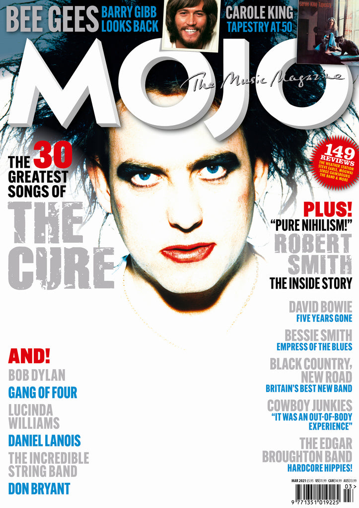 Mojo Magazine #328 March 2021 ROBERT SMITH The Cure BARRY GIBB David Bowie