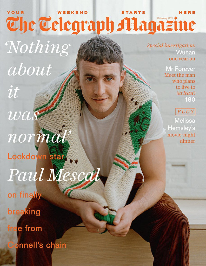 TELEGRAPH magazine 23 January 2021 Paul Mescal cover and interview