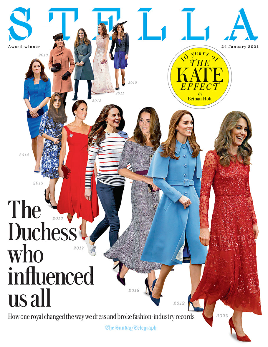 Sunday Telegraph STELLA MAGAZINE 10 Years Of Kate Middleton 24/1/2021
