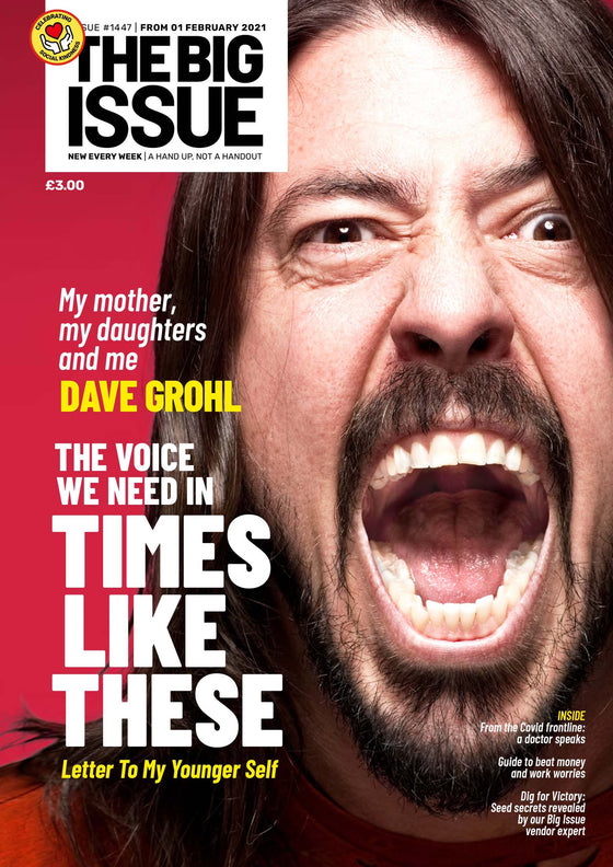Big Issue Magazine February 2021: DAVE GROHL The Foo Fighters