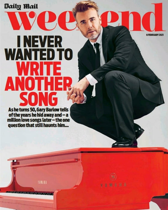UK Mail Weekend Magazine 6th February 2021 Gary Barlow Cover Exclusive