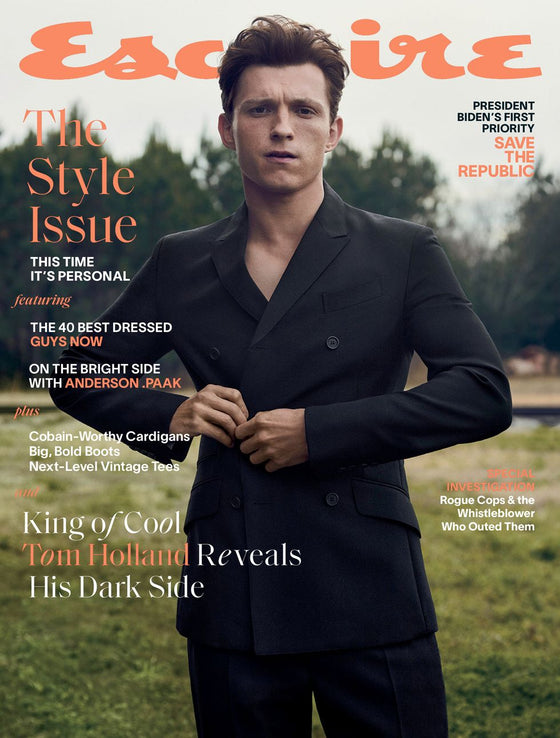 Tom Holland for US Esquire - March 2021 - NOW IN STOCK