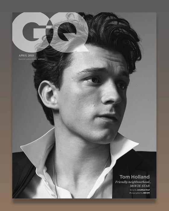 GQ MAGAZINE UK APRIL 2021 BRITISH EDITION - TOM HOLLAND SUBSCRIBERS COVER Olly Alexander